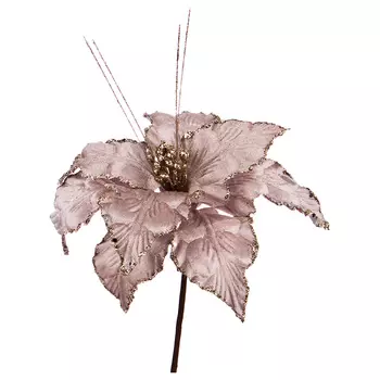 Искусственное растение Пуансетия (круглая 29 см)