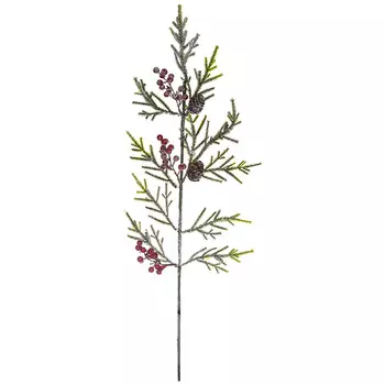 Искусственное растение Заснеженная Еловая Ветвь (78 см)