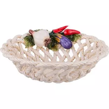 Изделие декоративное Корзина С Овощами (27х8 см)