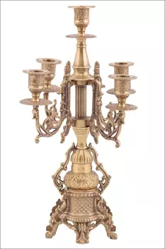 Канделябр Heather Цвет: Бронзовый (19х19х38 см)