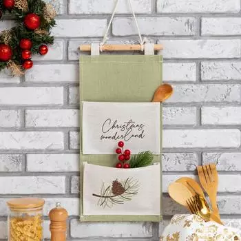 Кармашек текстильный Christmas (20х41 см)