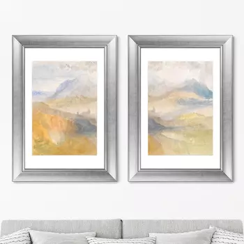 Картина Alps, 1843г. (50,5х70,5 см - 2 шт)