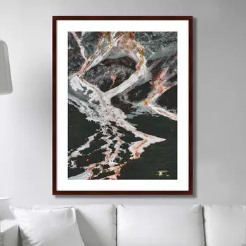 Картина Ancient patterns of mountains (102х130 см)