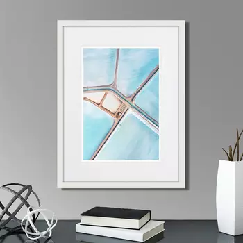 Картина Blue Fields No.1 (32х42 см)