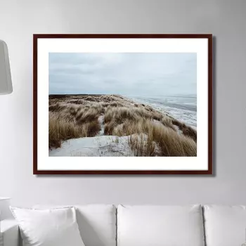 Картина Brown grass field during daytime (102х130 см)