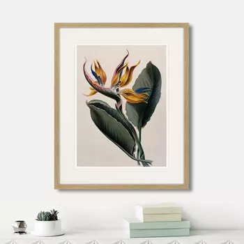 Картина Exotic plants of the world №4, 1815г. (42х52 см)