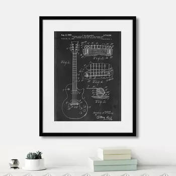 Картина Гитара, 2016г. (42х52 см)