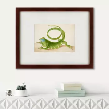 Картина Green Iguana (47х60 см)