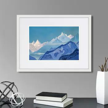 Картина Гуру Гури Дхар, 1931г. (32х42 см)