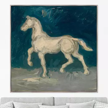 Картина Horse, 1886г. (105х105 см)