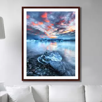 Картина Iceland coast (102х130 см)