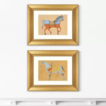 Картина Indian Horse (40,5х50,5 см - 2 шт)