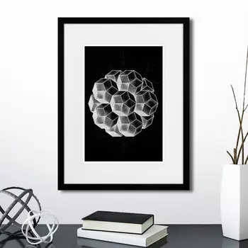 Картина Infinity of forms №1 (32х42 см)