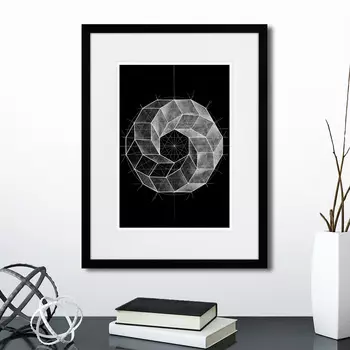 Картина Infinity of forms №2 (32х42 см)