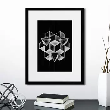 Картина Infinity of forms №4 (32х42 см)