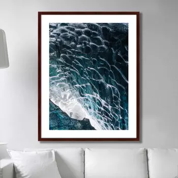 Картина Jokulsarlon Ice Caves, Iceland (102х130 см)