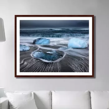 Картина Jokulsarlon, Iceland (102х130 см)