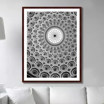 Картина Кедлстон холл, Дерби, Великобритания (102х130 см)