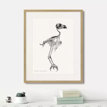 Картина Ketupa, 1867г. (42х52 см)