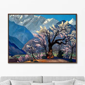 Картина Кришна (Весна в Кулу), 1930г. (75х105 см)