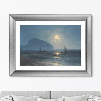 Картина Лунная ночь, 1899г. (60,5х80,5 см)