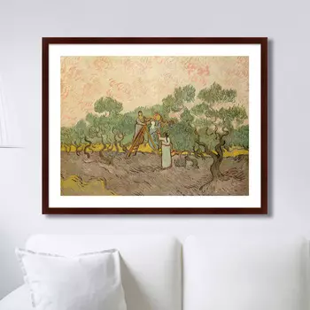Картина Olive Picking, 1889г. (79х100 см)