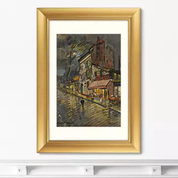 Картина PARIS BY NIGHT, 1923г. (50,5х70,5 см)