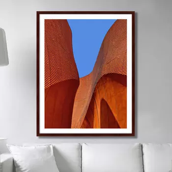 Картина Perpective in red, Architecture (102х130 см)