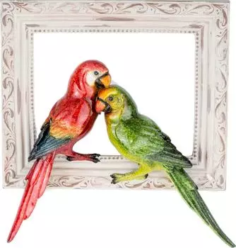 Картина Попугаи (7х29х29 см)