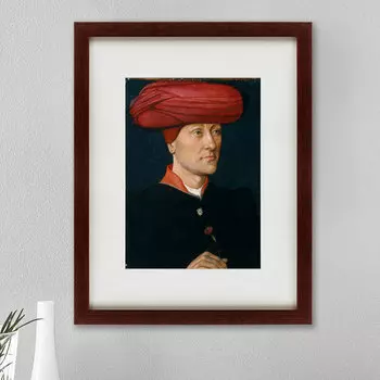 Картина Portrait Of A Man In A Turban, Second Quarter 15th Century (47х60 см)