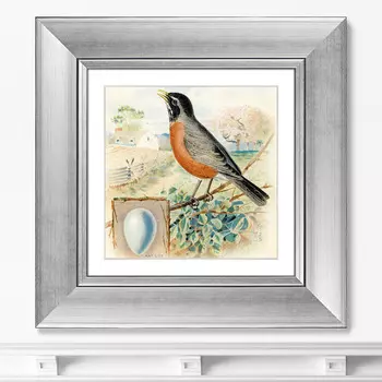 Картина Птицы (35,5х35,5 см)