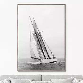 Картина Schooner Emerald 1, 1903г. (75х105 см)