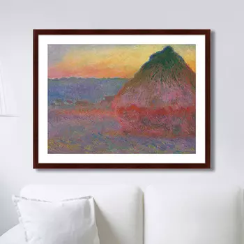 Картина Стог сена, 1891г. (79х100 см)