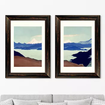 Картина Священные Гималаи II (50,5х70,5 см - 2 шт)