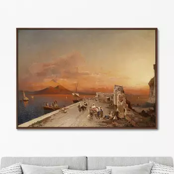 Картина Терпкий закат, 1895г. (75х105 см)