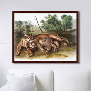 Картина The Cougar, 1850г. (79х100 см)