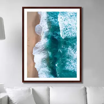 Картина The frozen wave (102х130 см)