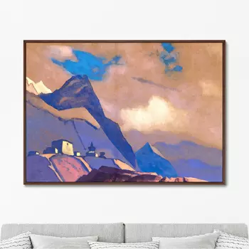 Картина Тибет. У Брахмапутры, 1936г. (75х105 см)