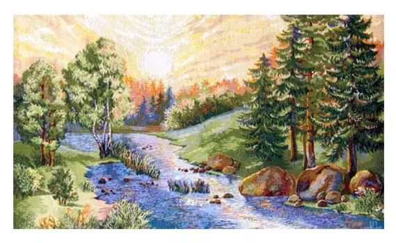 Картина В Лучах Солнца (55х91 см)