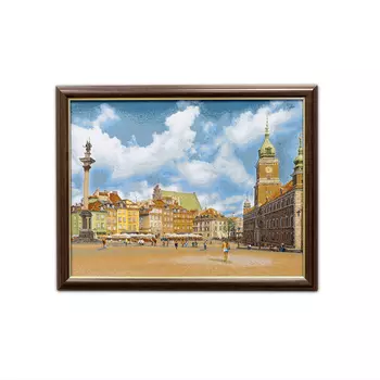 Картина Варшава Площадь (40х51 см)