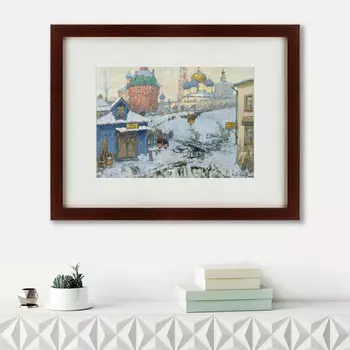 Картина Вид Троице-Сергиевой Лавры (47х60 см)