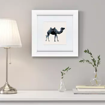 Картина Восточная Яркость, Верблюд (35х35 см)