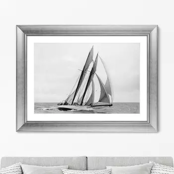 Картина Яхта Элеонора Подготовка К Регате (60,5х80,5 см)