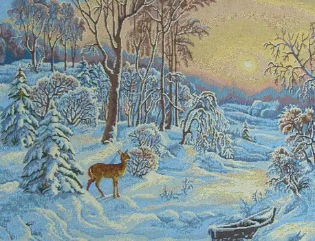 Картина Зимний Пейзаж (43х55 см)