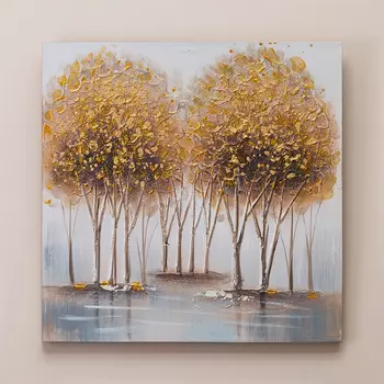 Картина Золотая осень (60х60х3 см)