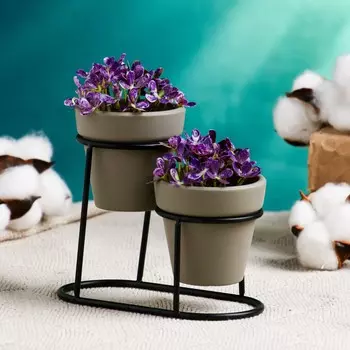 Кашпо Дуэт (7х13х10 см)