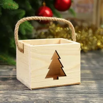 Кашпо Ёлочка (11 см)