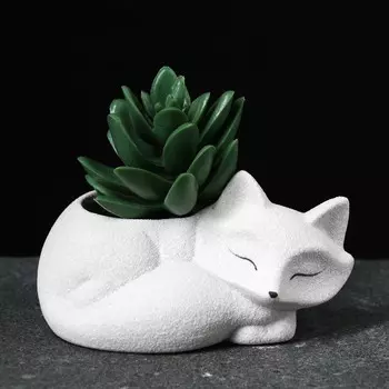 Кашпо Лисенок (11х7х8 см)