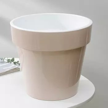 Кашпо Порто цвет: жемчужный (28х28х25 см)