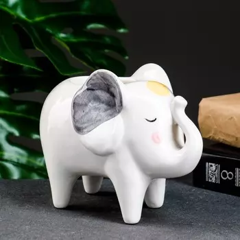 Кашпо Слон Платон (16х9х13 см)